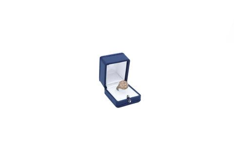 Romance Blue Clip Ring Box