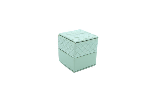 Intrecciato Weave Earring Green Box