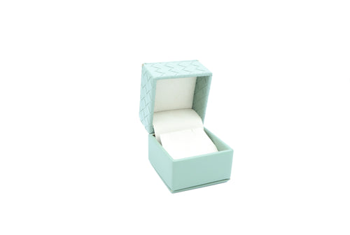 Intrecciato Weave Earring Green Box