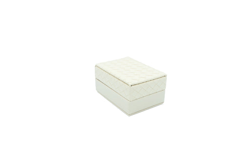 Intrecciato Weave Pendant Beige Box