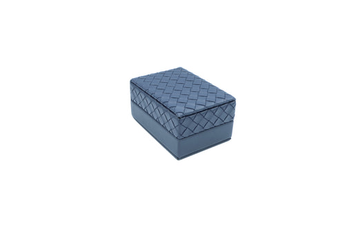 Intrecciato Weave Pendant Blue Box