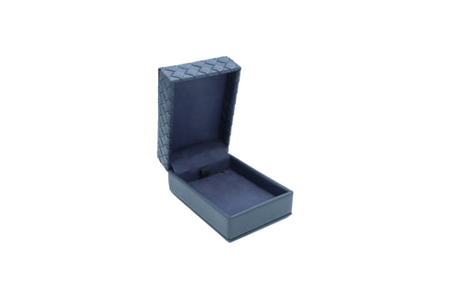Intrecciato Weave Pendant Blue Box