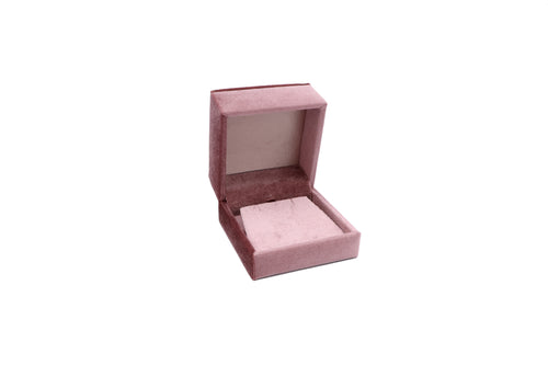 Pink Velvet Pendant Box