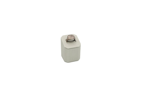 Silk Leatherette Octagon Ring Display (Small)