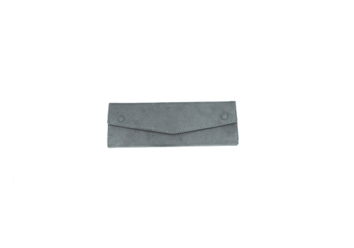 Ultra Suede Grey Bracelet Folder