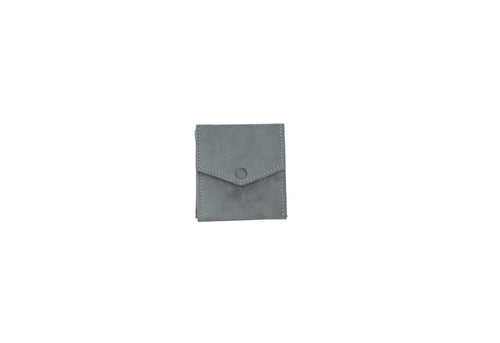 Ultra Suede Grey Earring Folder