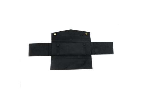 Ultra Suede Black Bracelet Folder