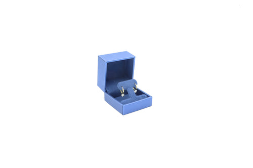 Lux Royal Blue T-Earring Box