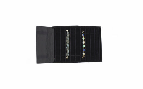 Italian Black Bracelet Roll (Small)