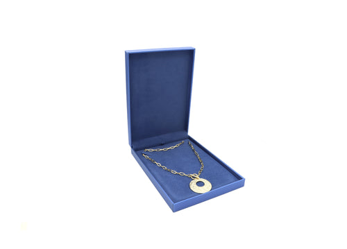 Lux Royal Blue Necklace Box