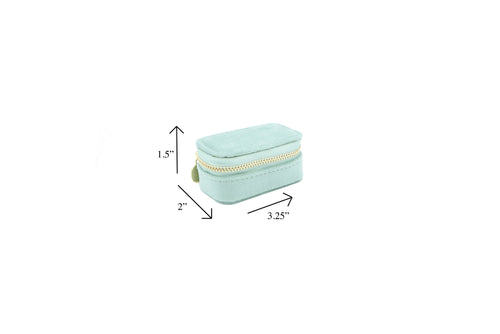 Mint Green Ring Jewelry Organizer Box