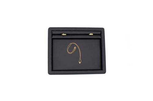 Luxury Jewelry Tray with Ring Slot