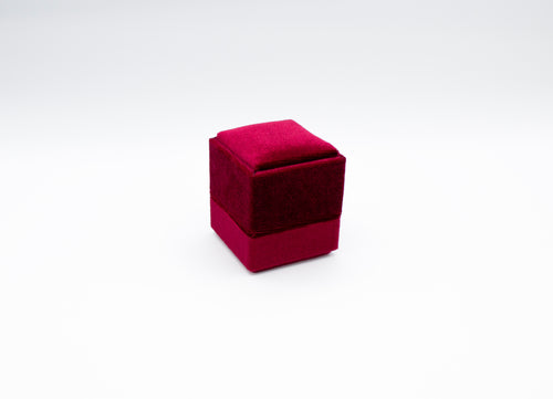 Assorted Plush Velvet Ring Box