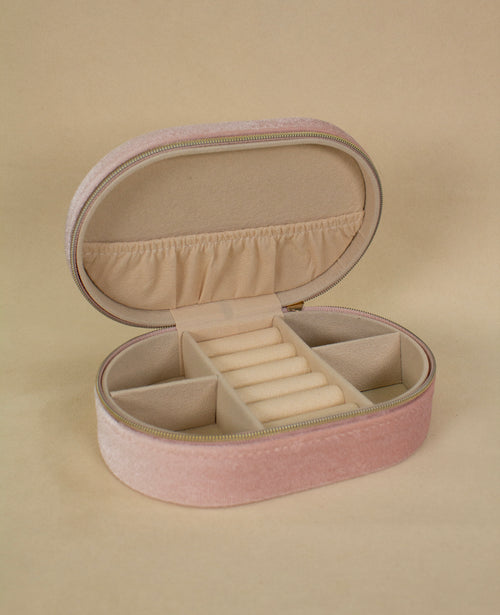 Rosie Velvet Jewelry Box