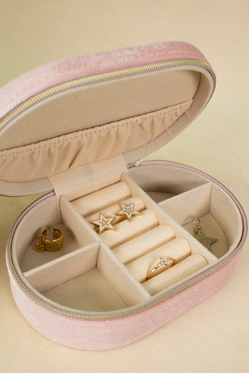 Rosie Velvet Jewelry Box