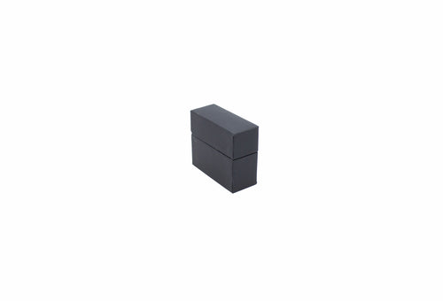 Matte Black Slim Ring Box