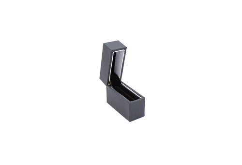 Matte Black Slim Ring Box