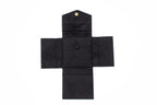 Ultra Suede Black Ring Folder
