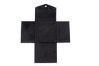 Ultra Suede Black Pendant Folder