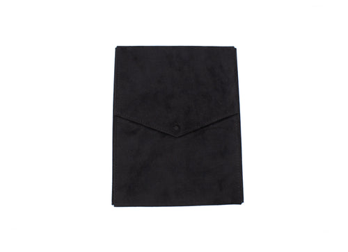 Ultra Suede Black Necklace Folder (X-Large)