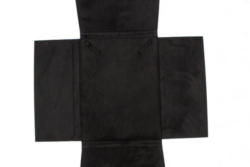 Ultra Suede Black Necklace Folder (X-Large)