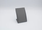 Grey Leatherette Pendant Necklace Display