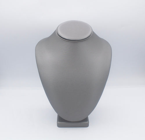 Grey Leatherette Necklace Display Stand (Large)