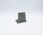 Grey Leatherette Earring Display (Small)