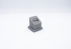Grey Leatherette Slot Ring Display (Small)