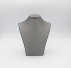 Grey Modern Leatherette Necklace Stand (Medium)