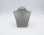 Grey Modern Leatherette Necklace Stand (Small)