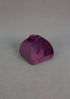 Deluxe Velvet Plum Ring Box