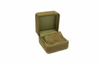 Enchanted Suede Olive Green Earring Box