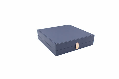 Bold Blue Necklace Box