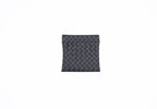 Intercciato Weave Black Pouch