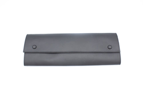 Lux Leatherette Black Bracelet Folder