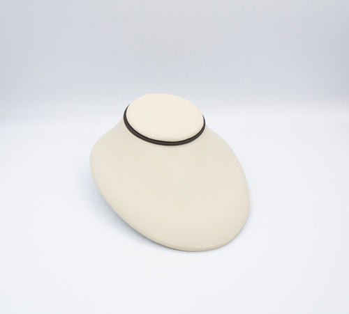 Luxury Brown Lay Down Necklace Display