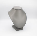 Grey Leatherette Necklace Display (Large)