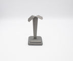 Grey Leatherette Drop Earring Display