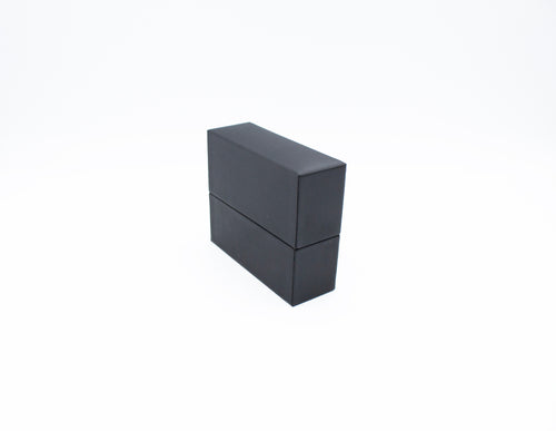 Lux Black Leatherette Bangle/Hoop Box