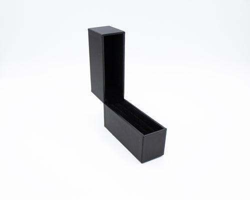 Lux Black Leatherette Bangle/Hoop Box