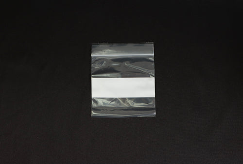 4x4 Poly Bag with label (100 pack)