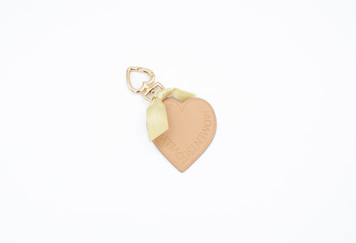 Beige Heart Charm