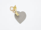 Grey Heart Charm