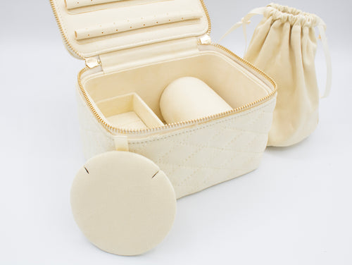 Coco Beige Jewelry Box