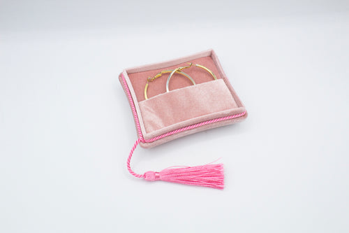 Velvet Tassel Pink Combination Box