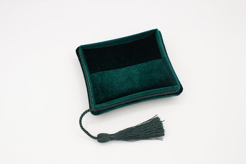 Velvet Tassel Emerald Box