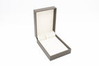 Lux Brown Leatherette Pendant Box (Large)