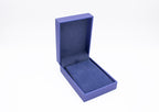 Lux Royal Blue Earring Pendant Box (Large)
