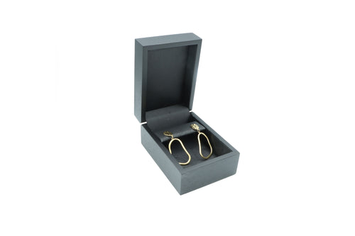 Matte Black Earring Box